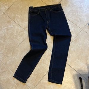 SUPER CUTE DARK WASH JEANS